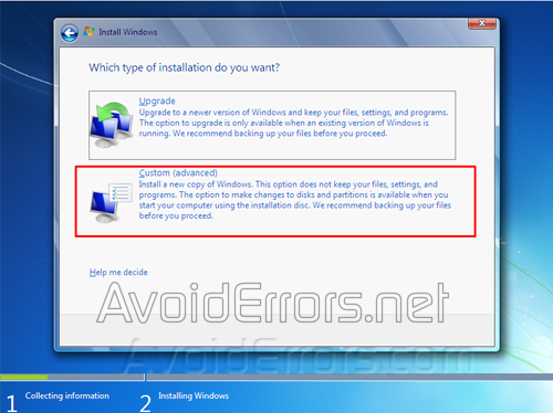 How to format and Reinstall Windows 7 4
