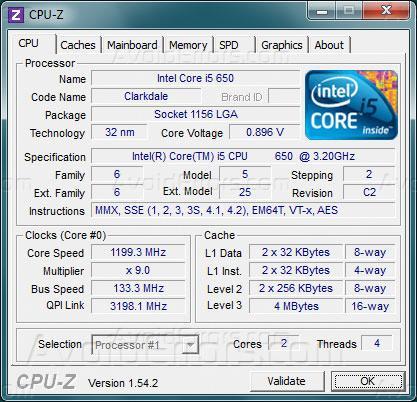 Check Installed Ram and CPU-cpu-z1