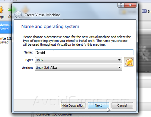 Install Android on a Virtual Machine