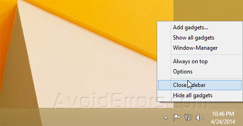 Gadgets on Windows 8 6