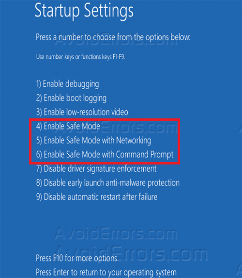 Windows 8 Safe Mode 9