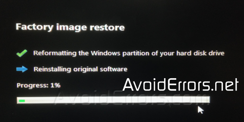 How to restore HP Pavilion back to factory defaults 14