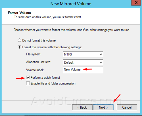 How to set up a Mirrored Array in Windows 2012 9