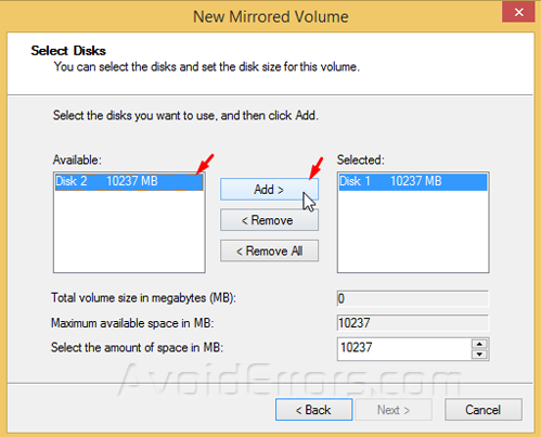 Use Drive Mirroring for Instant Backup in Windows 8 44