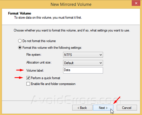 Use Drive Mirroring for Instant Backup in Windows 8 77