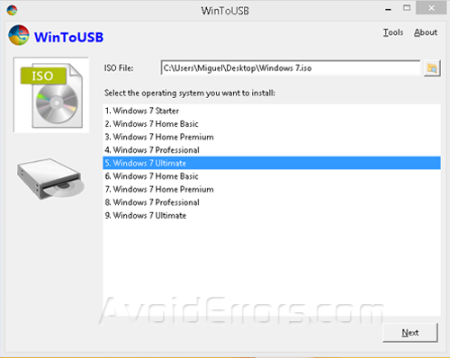 Run a Portable Version of Windows 7 from a USB Drive 5