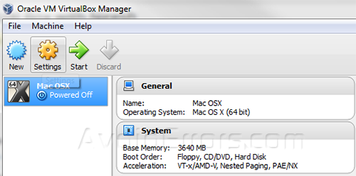 Mac OS X VB 8
