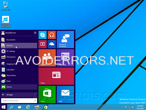 install Windows 10 Technical Preview 8