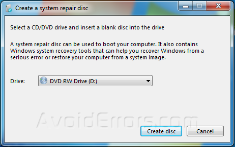 Windows 7 System Repair Disc 3