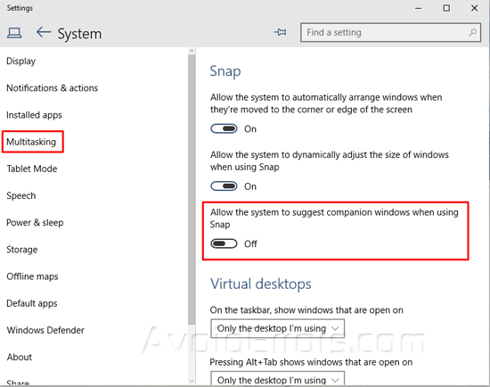 Disable-Snap-Feature-in-Windows-10-2