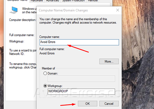 Change PC Name on Windows 10 3