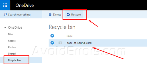 How to recover deleted OneDrive files in Windows 10 2