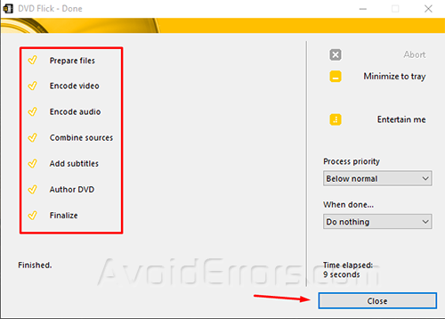 burn almost every video file to a dvd 11