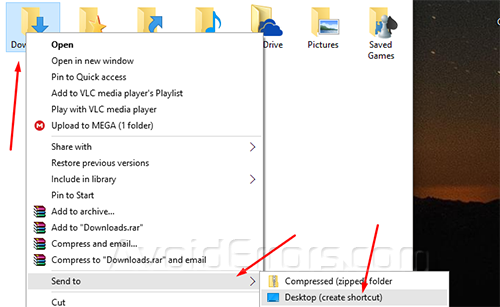 pin downloads folder to taskbar 1