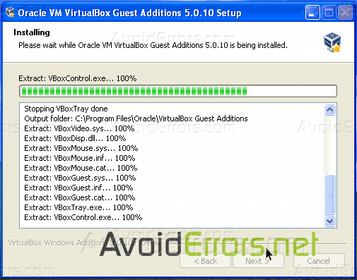 Fix No Internet Access on VirtualBox Windows XP pic 1