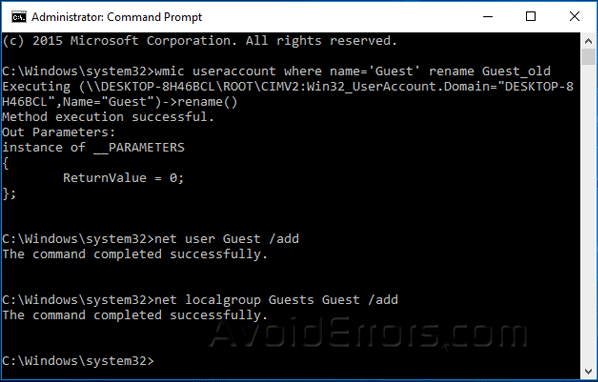 Create-a-Guest-Account-in-Windows-10-using-command-lines