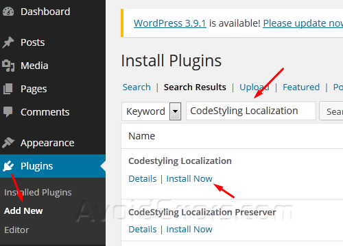 translate any wordpress theme 1