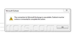 Fix The Connection to Microsoft Exchange is Unavailable