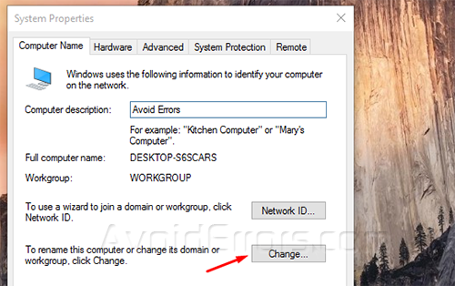 Change PC Name on Windows 10 2