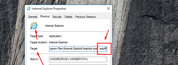 Disable Browser Externsions Permanently 3