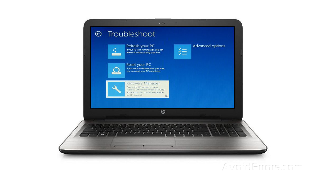 Restore HP Laptop to Factory Defaults - AvoidErrors
