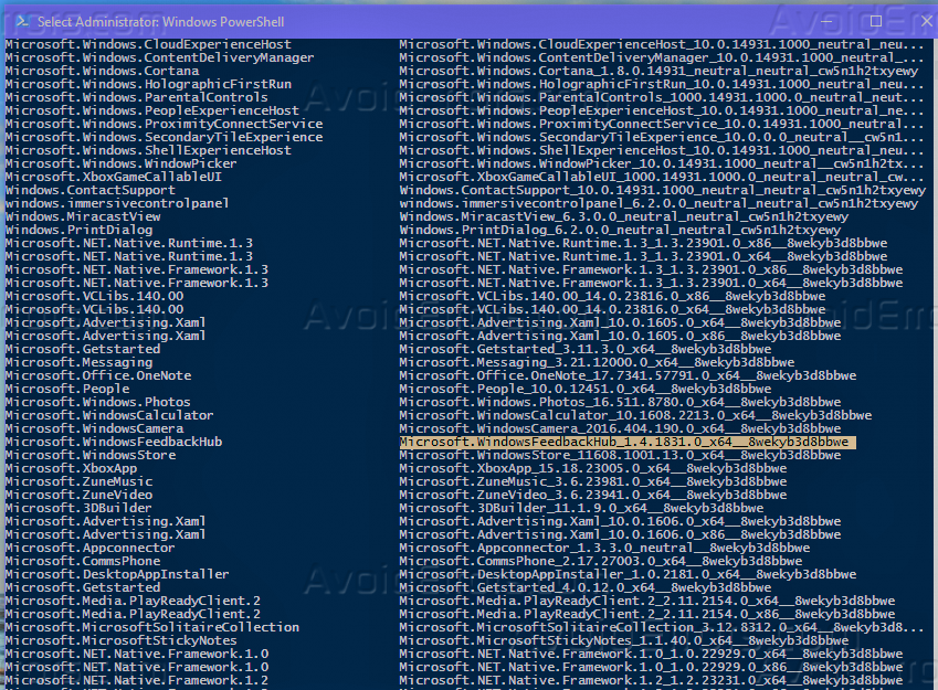 POWERSHELL INSTALL AND RE REGISTER WINDOWS APPS visual data 2