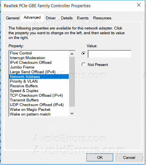 Change Mac Address For Pc