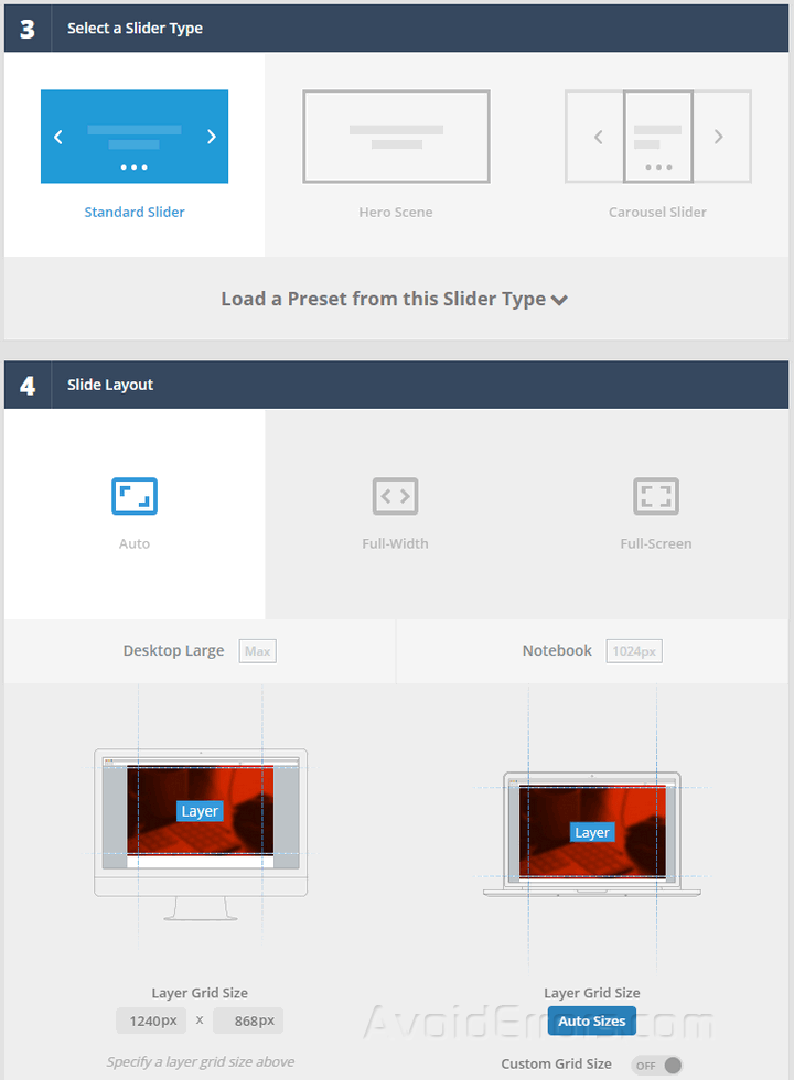 How to Use Slider Revolution to Create Amazing Sliders - AvoidErrors