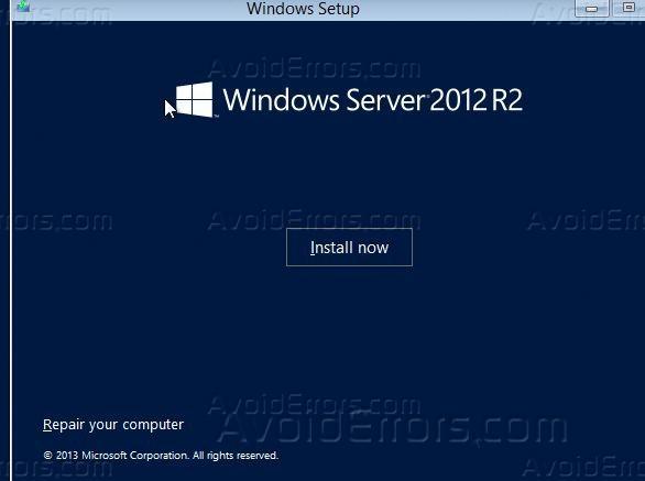 Lấy Lại Mật Khẩu Administrator trên Windows Server 2012