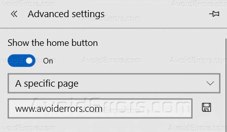 How to Enable Home Button on Microsoft Edge