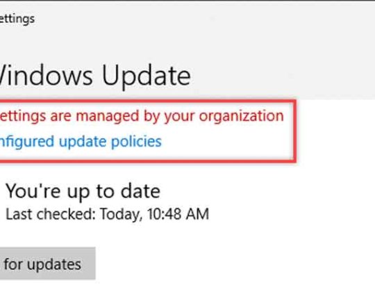 How to Fix Some Settings Are Managed By Your Organization – Windows 10