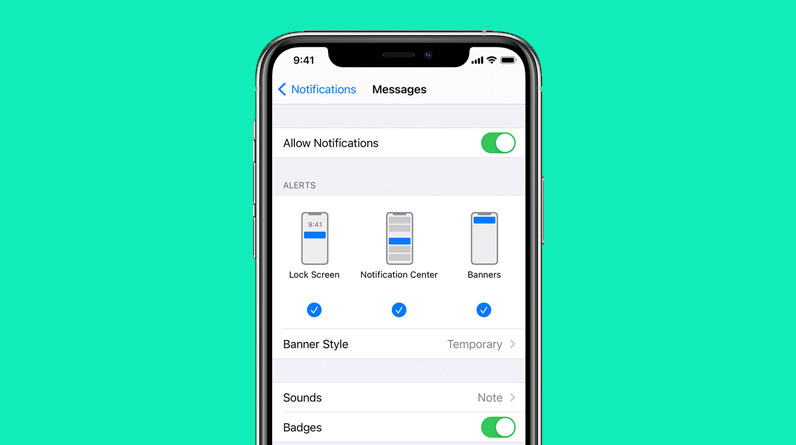 How to Customize Notifications on iPhone or iPad - AvoidErrors