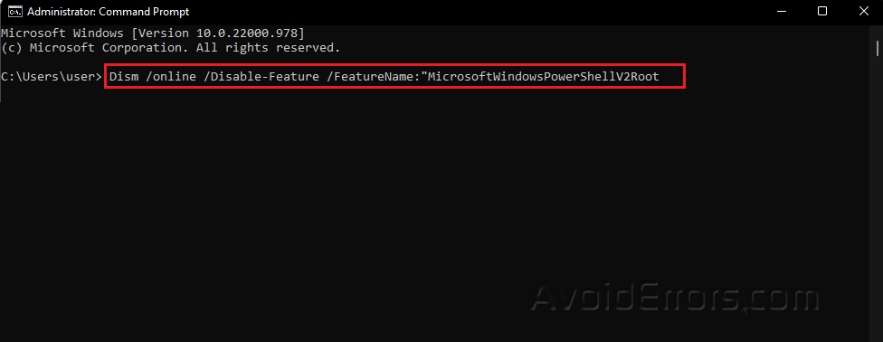 Fix Windows PowerShell keeps popping up in Windows 11 - AvoidErrors