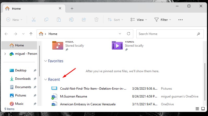 How to Clear Recent Files in Windows 11 - AvoidErrors